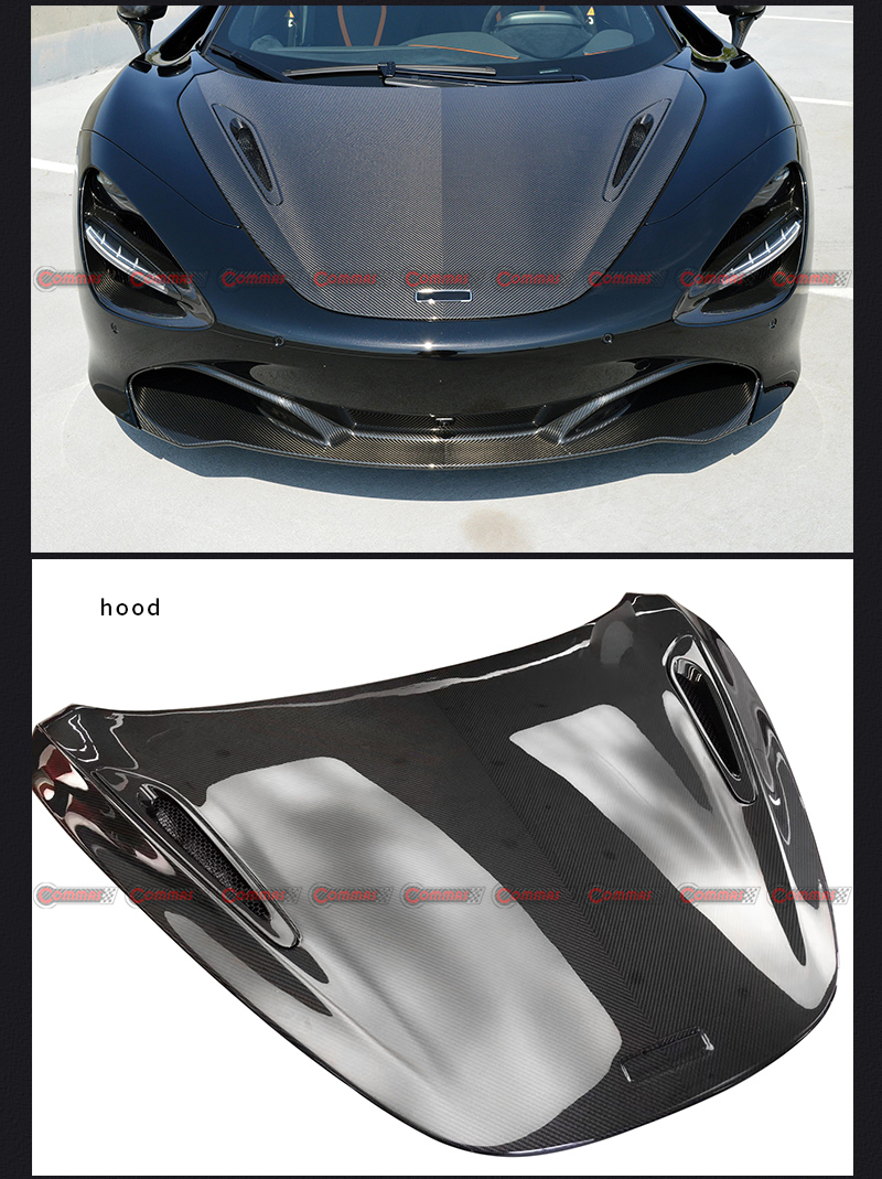 Cap&oacute; De Carbono Para Mclaren 720S