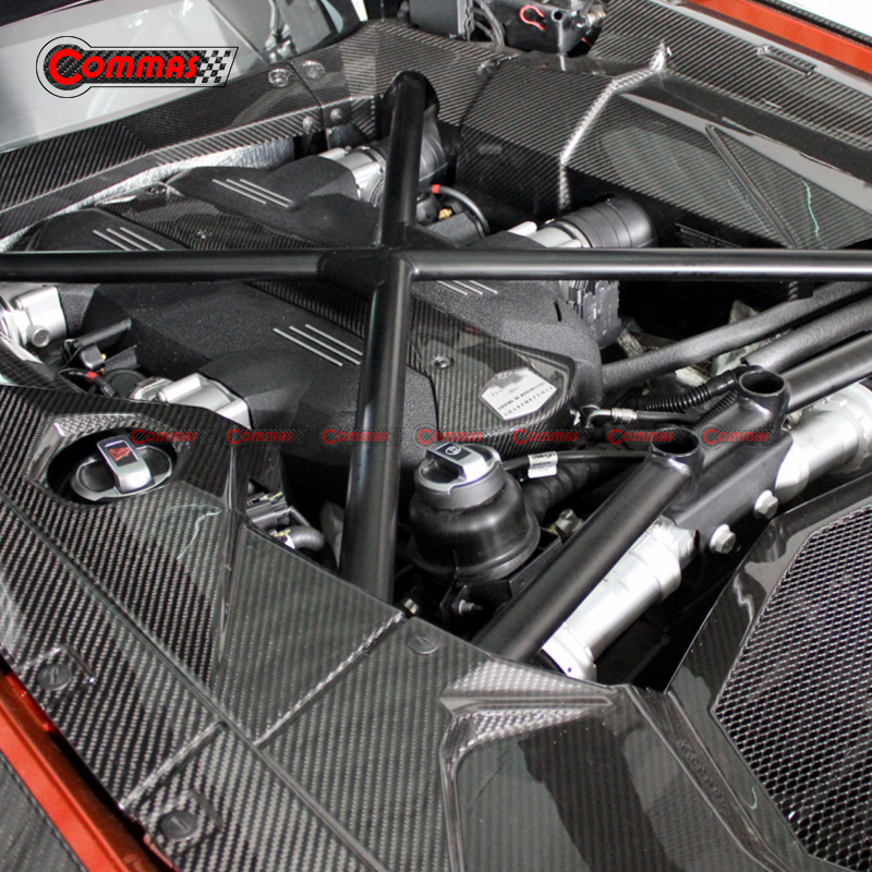 Interior del motor Lamborghini LP700 de fibra de carbono