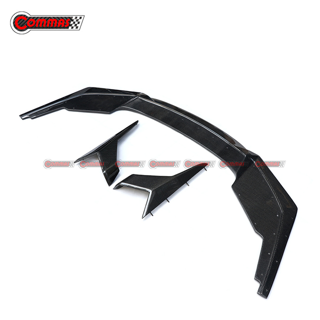 Labio delantero de fibra de carbono para piezas de coche estilo Lamborghini Hurcan Lp610 Dnc