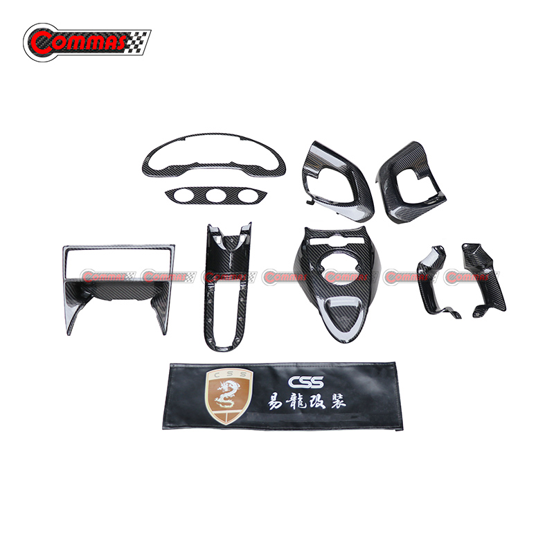 LP560 LP570 Accesorios interiores de fibra de carbono seco