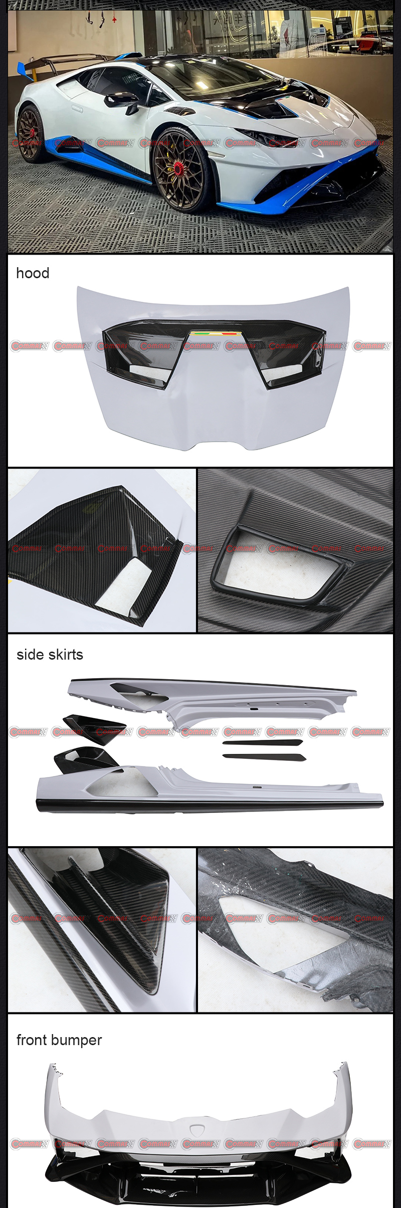 kit de carrocer&iacute;a sto lambroghini hurac&aacute;n