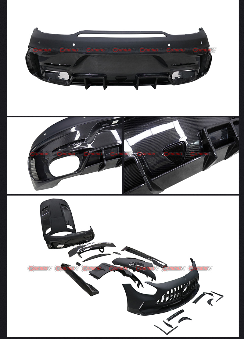 kit de carrocer&iacute;a mercedes benz amg gt serie negra