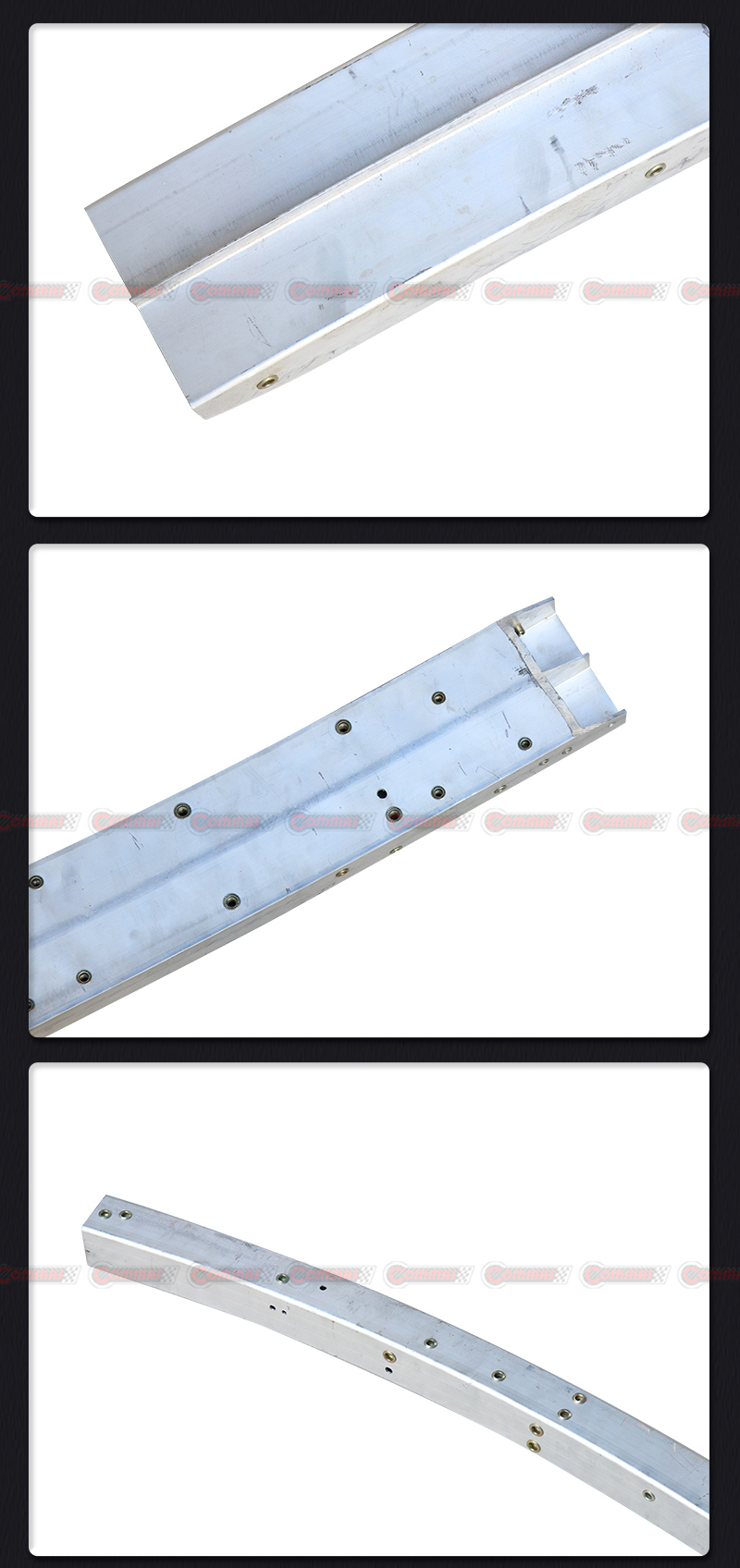 Interior del parachoques trasero delantero mclaren 720s