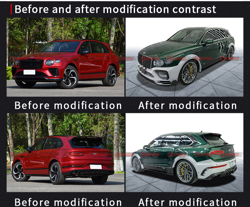 kit de carrocer&iacute;a mansory doblado bentayga