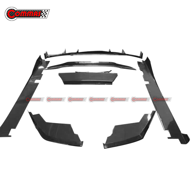 Kit de carrocería de faldones laterales de fibra de carbono estilo DMC para Lambroghini Huracan