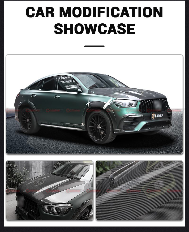 tapa de motor estilo topcar mercedes benz gle