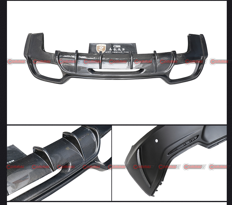 Difusor trasero estilo pd mercedes benz amg gt