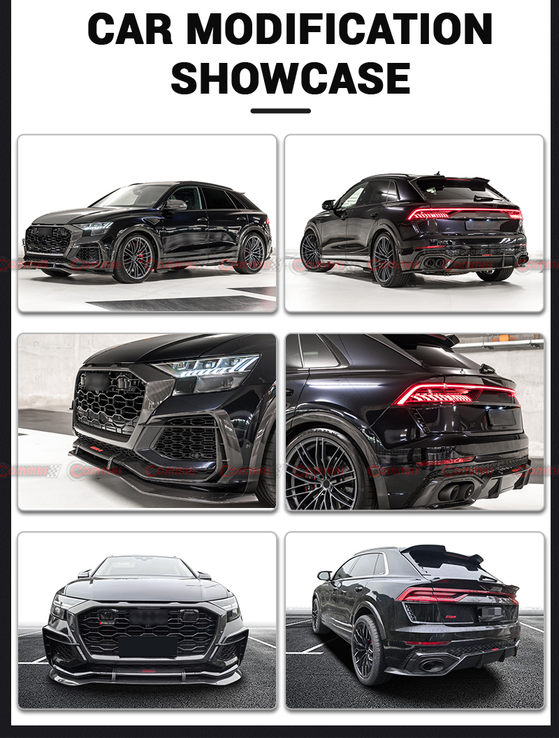 Kit de carrocer&iacute;a de fibra de carbono forjada Audi RSQ8