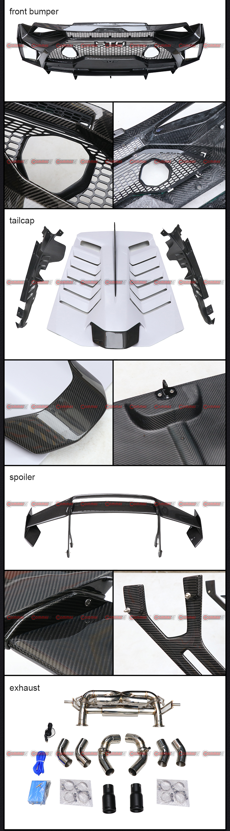 kit de carrocer&iacute;a sto lambroghini hurac&aacute;n