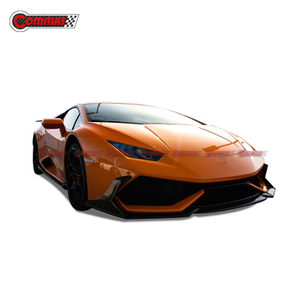 Divisor de labio delantero de fibra de carbono estilo DMC para Lambroghini Huracan LP610