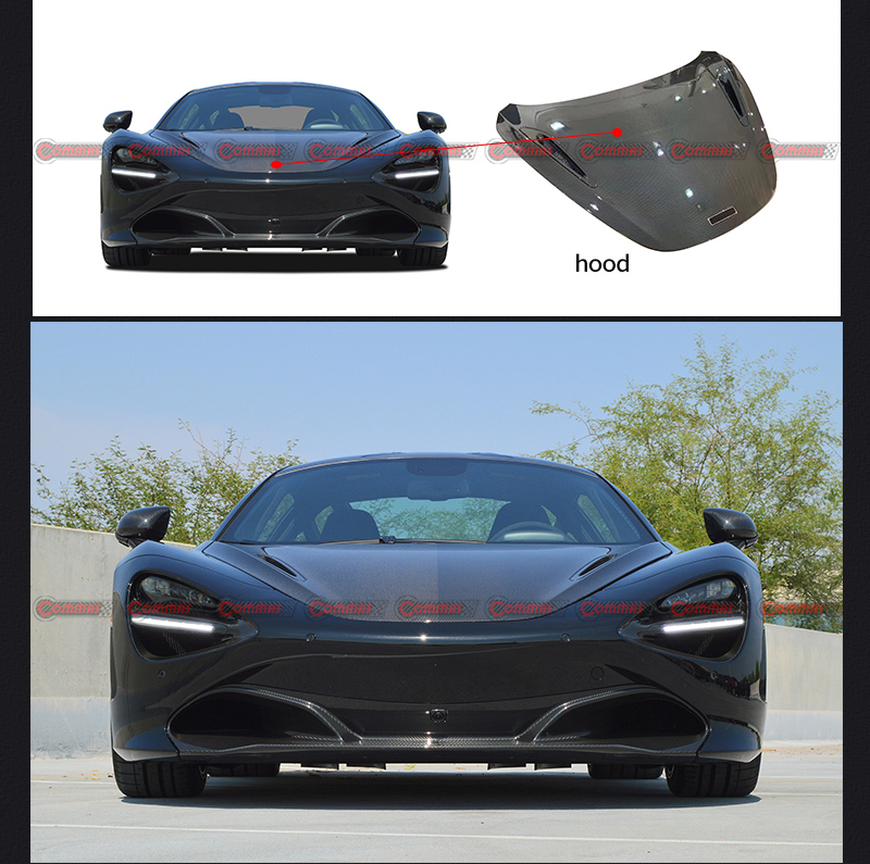 Cap&oacute; De Carbono Para Mclaren 720S