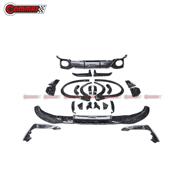 Actualización del Audi RSQ8 al kit de carrocería de fibra de carbono forjado estilo ABT