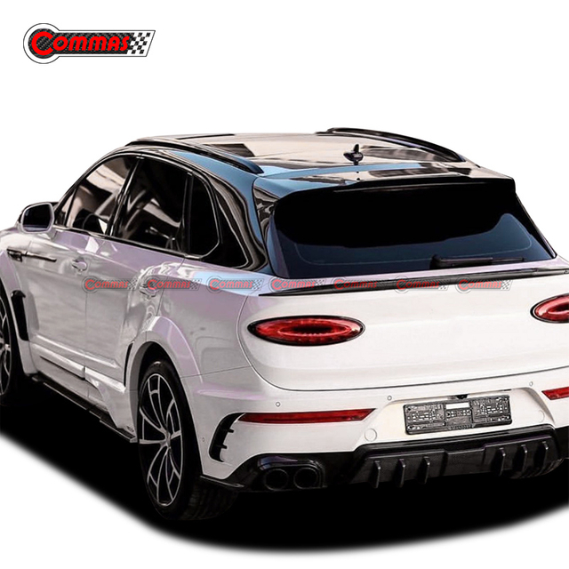 Alerón de techo de ventana trasera Mansory para Bentley Bentayga 2022
