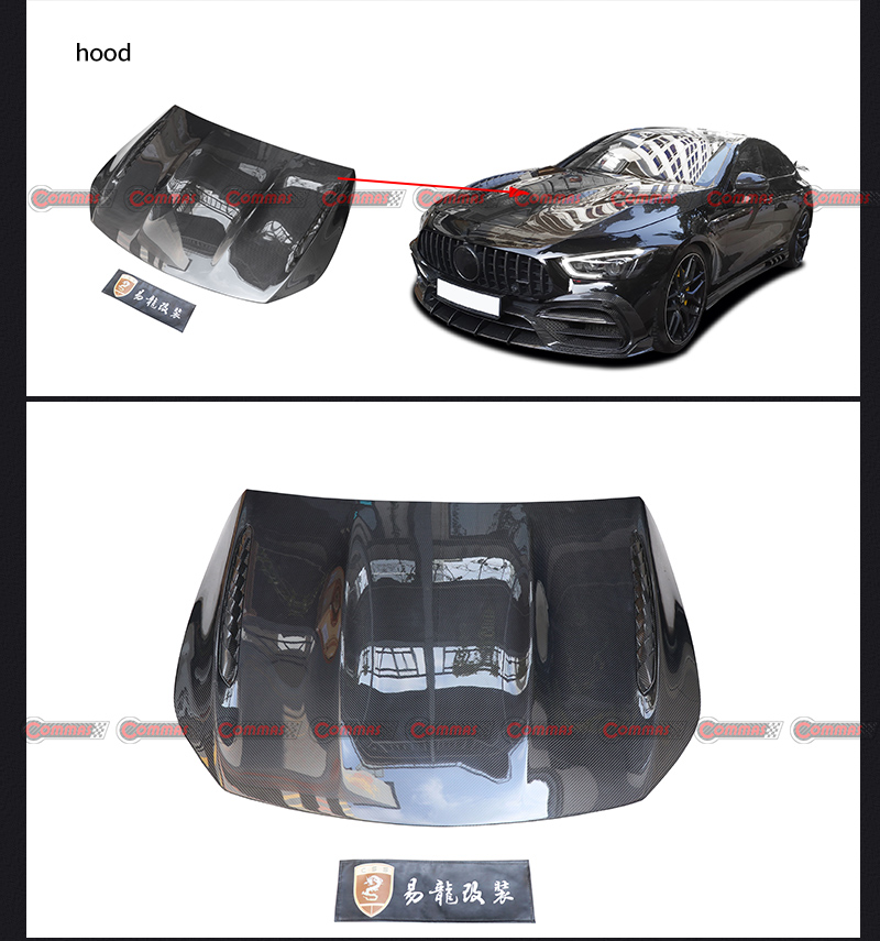 tapa del motor topcar mercedes benz amg gt