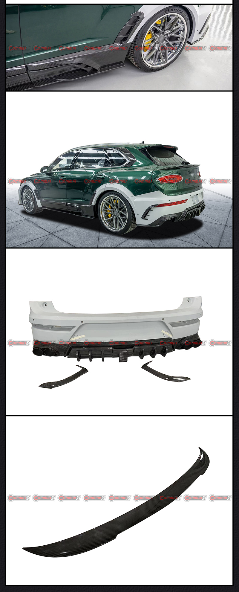 kit de carrocer&iacute;a mansory doblado bentayga