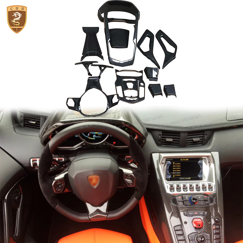 Lamborghini Aventador LP700 Interior de fibra de carbono