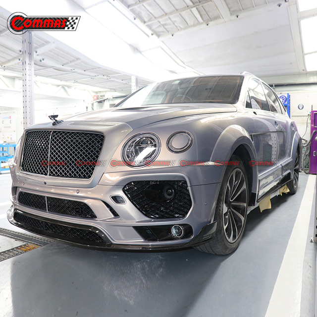 Kit de carrocería Mansory de fibra de medio carbono para Bentley Bentayga