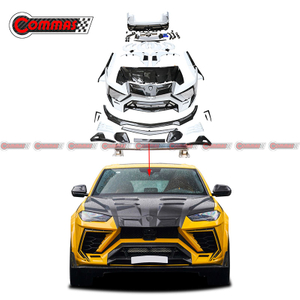 Kit de carrocería ancha de fibra de carbono estilo Mansory para Lambroghini URUS