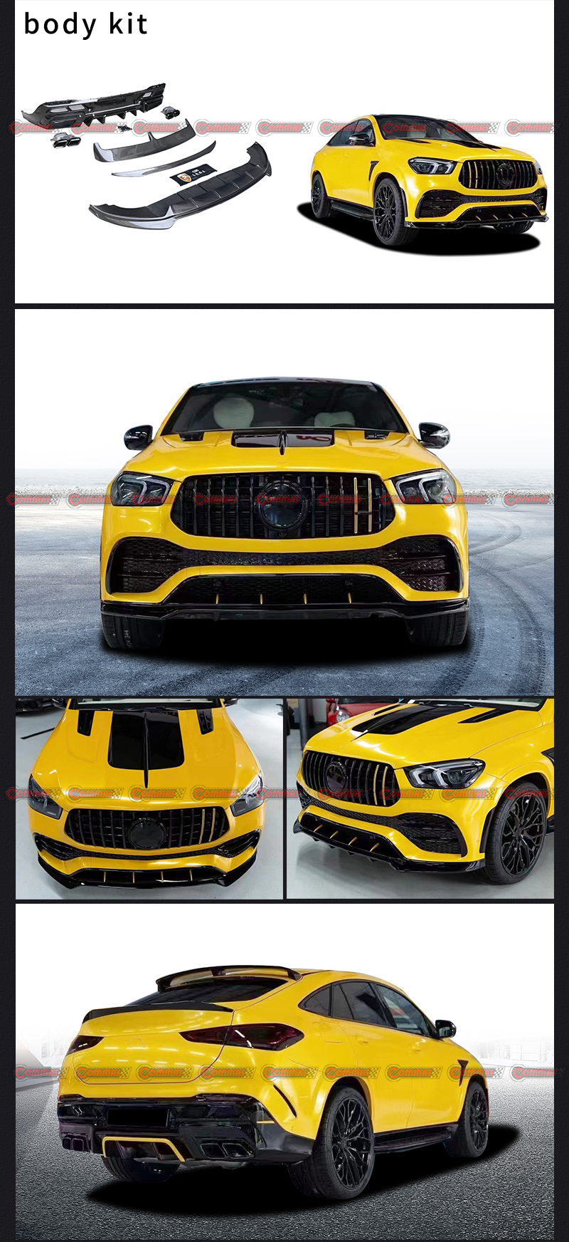 kit de carrocer&iacute;a larte mercedes benz