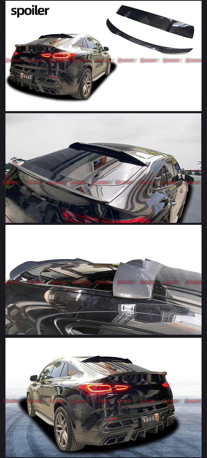 aler&oacute;n trasero mansory mercedes benz gle