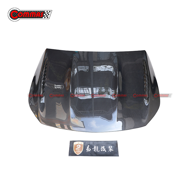 Cubierta de motor de fibra de carbono estilo Topcar para Mercedes Benz AMG GT50 GT53 GT63
