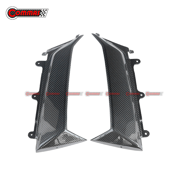 Ventilaciones de guardabarros laterales traseros de coche de fibra de carbono estilo OEM para Lamborghini Aventador Lp700 