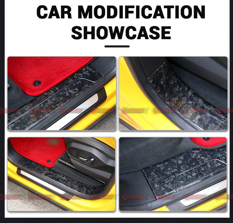 Umbral de puerta interior del coche Lamborghini URUS 
