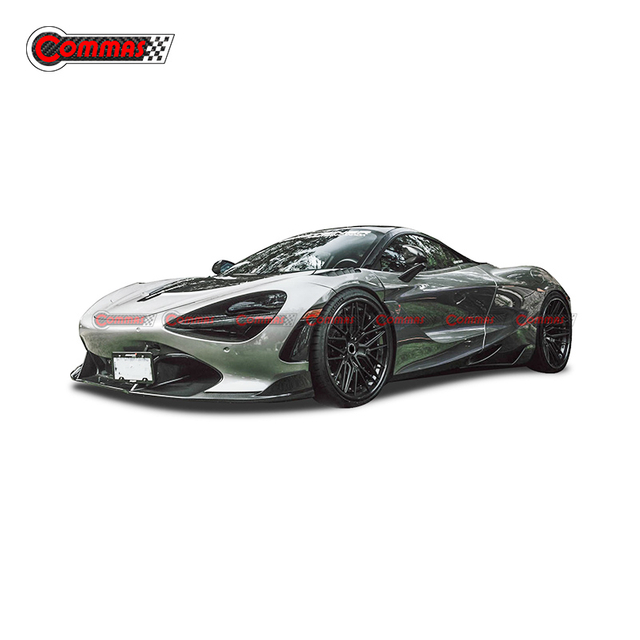Faldas laterales de fibra de carbono forjadas Vorsteiner para Mclaren 720S