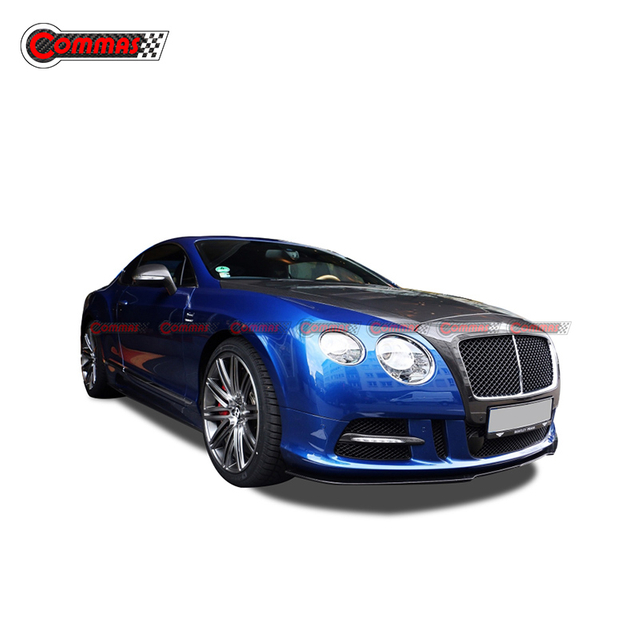 Kit de cuerpo pequeño de fibra de carbono estilo Mansory para Bentley GT Continental 2015