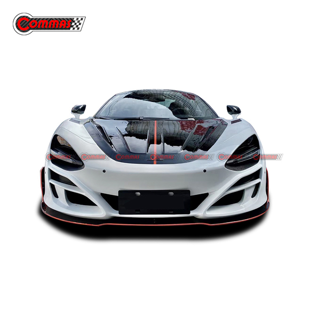 Kit de cuerpo Mansory de fibra de vidrio de mezcla de fibra de carbono para Mclaren 720S